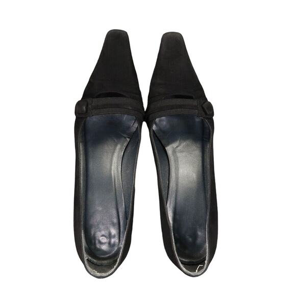 Stuart Weitzman Shoes Womens 8 Pumps Classic Leather Pointed Toe Formal Fashion - Picture 9 of 16